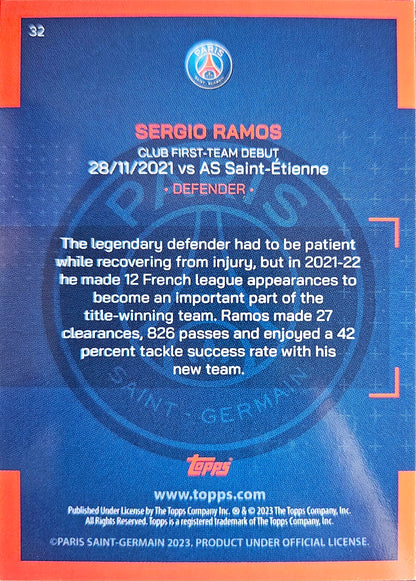 Sergio Ramos - Our City Paris - Team Set Paris Saint-Germain 22/23