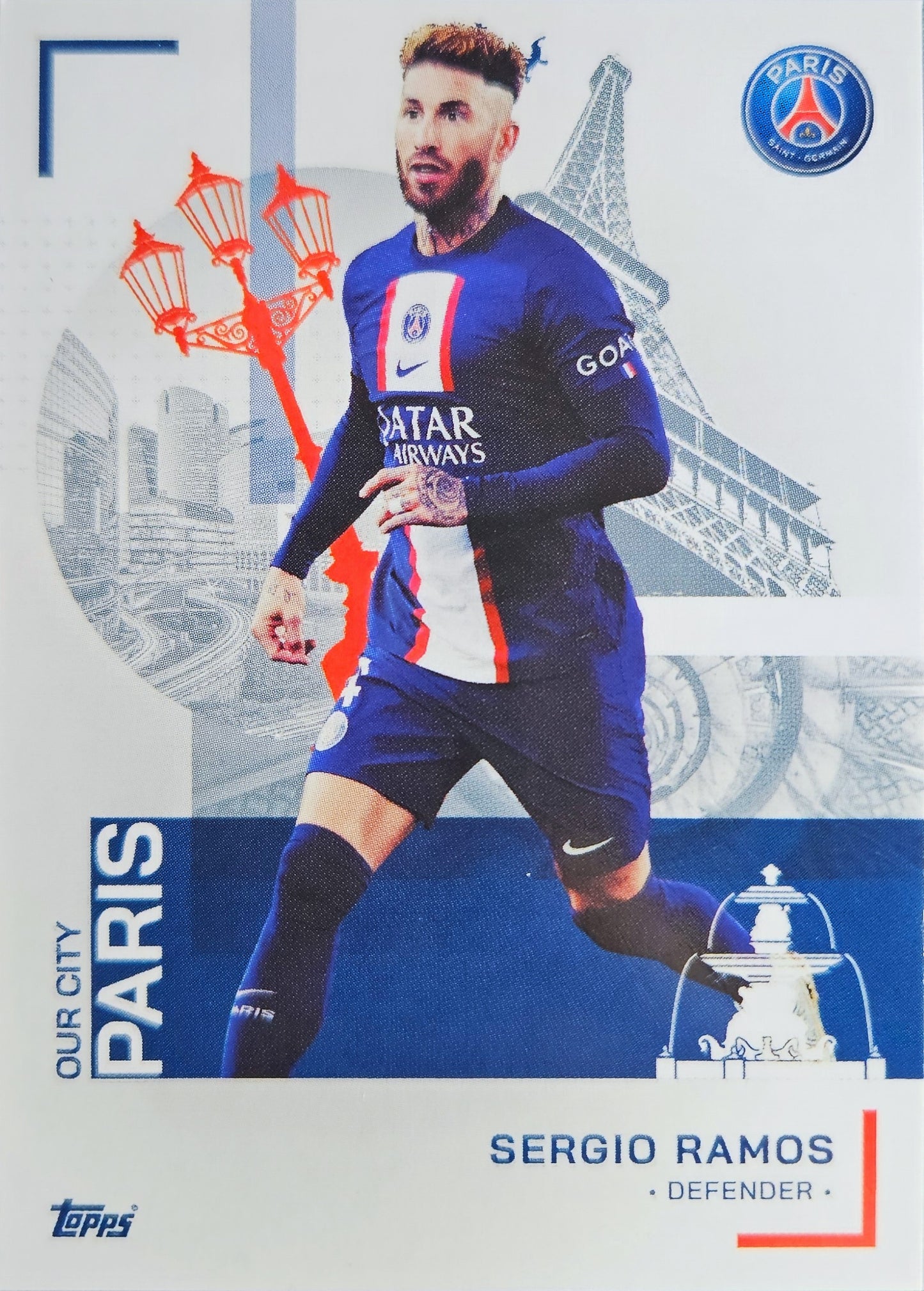 Sergio Ramos - Our City Paris - Team Set Paris Saint-Germain 22/23