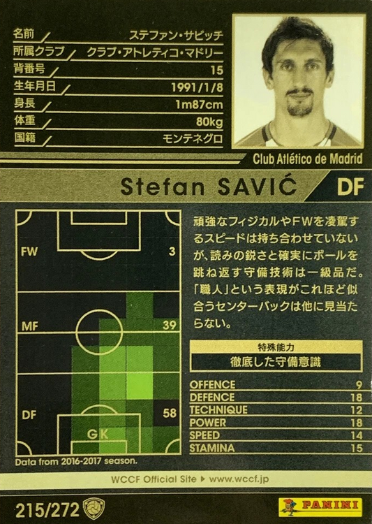 Stefan Savić - WCCF 17/18