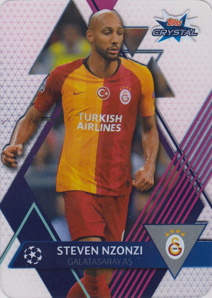 Steven Nzonzi - Topps Crystal UEFA Champions League 19/20