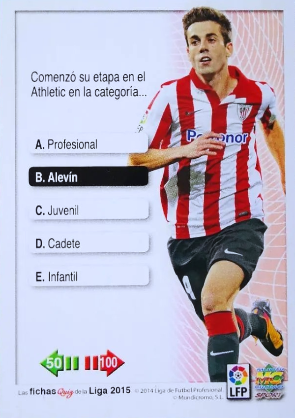 Susaeta - SuperStar - Las Fichas Quiz de la Liga 2015