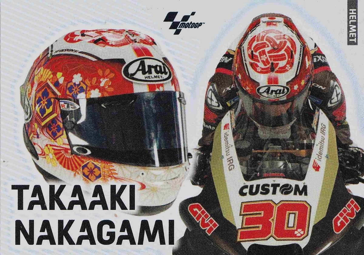 Takaaki Nakagami - Helmet - MotoGP 2024 75th Anniversary