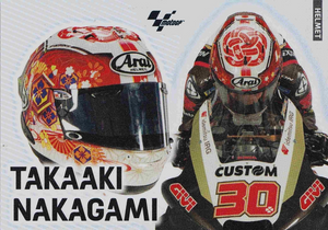 Takaaki Nakagami - Helmet - MotoGP 2024 75th Anniversary