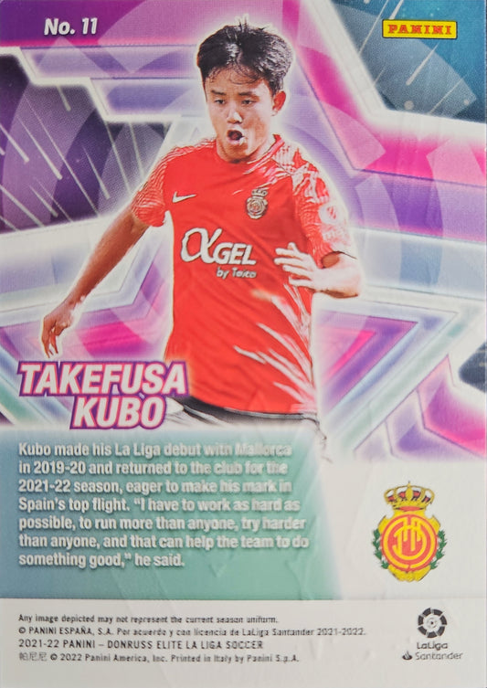 Takefusa Kubo - Star Status - Donruss Elite LaLiga 21/22