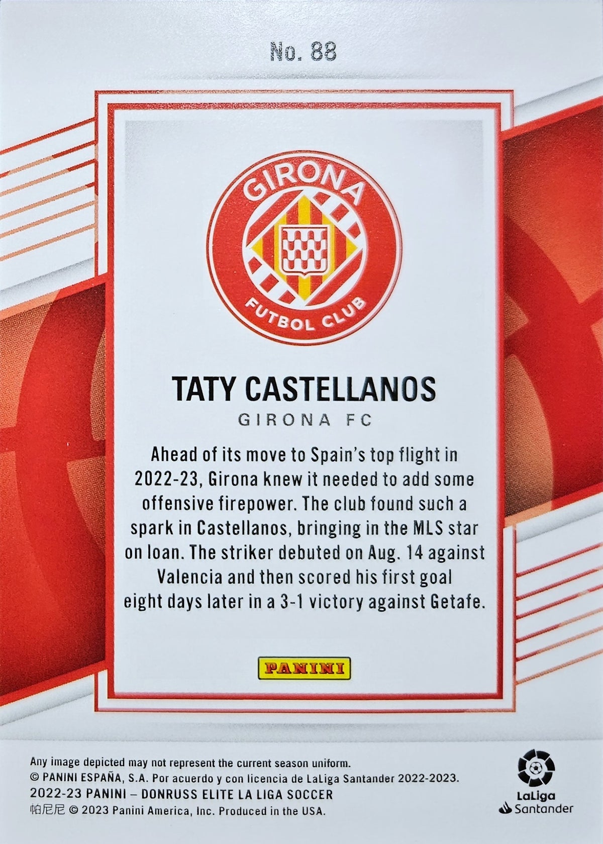 Taty Castellanos - Donruss Elite LaLiga 22/23
