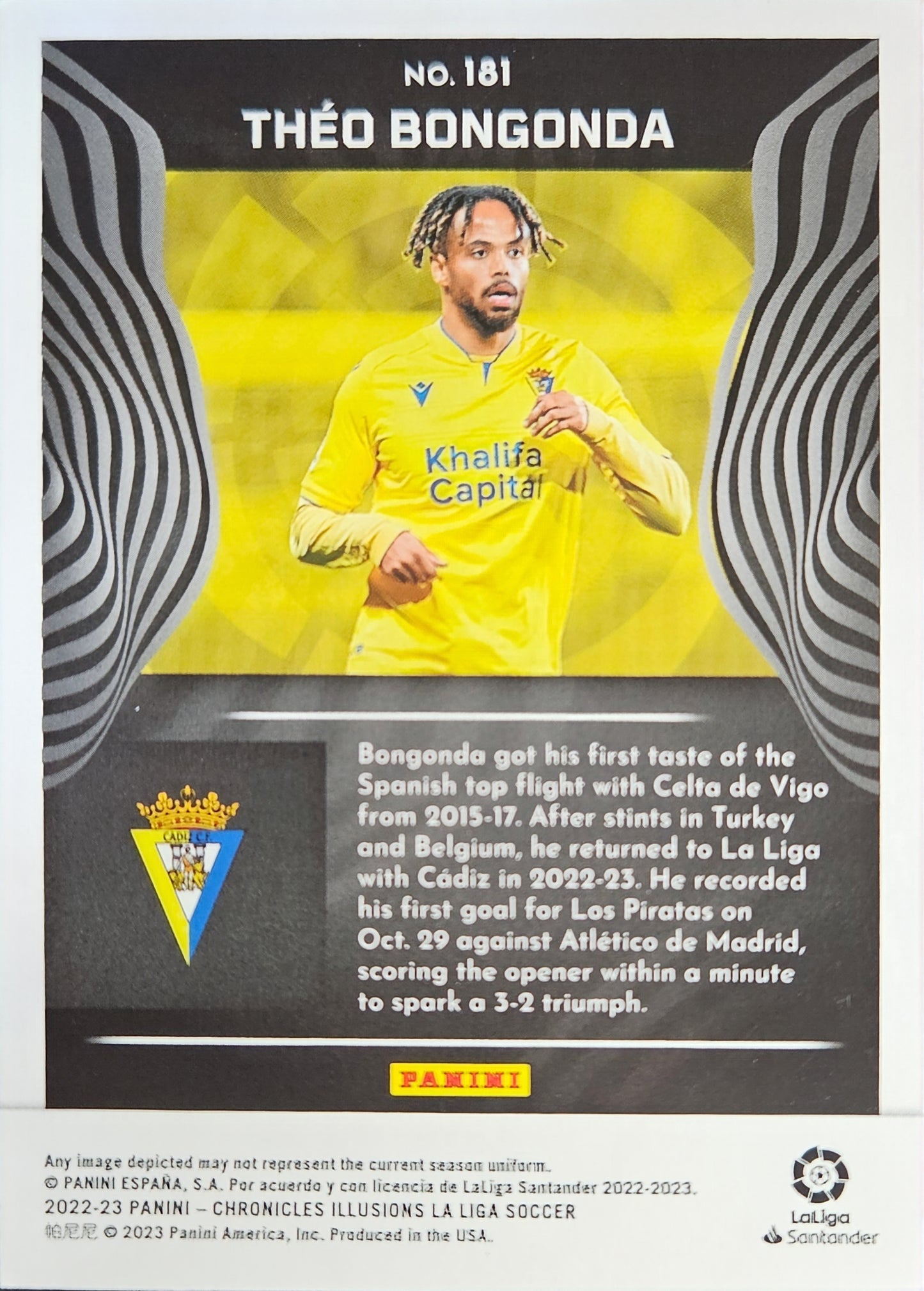 Théo Bongonda (RC) - Red láser - Chronicles Illusions LaLiga 22/23