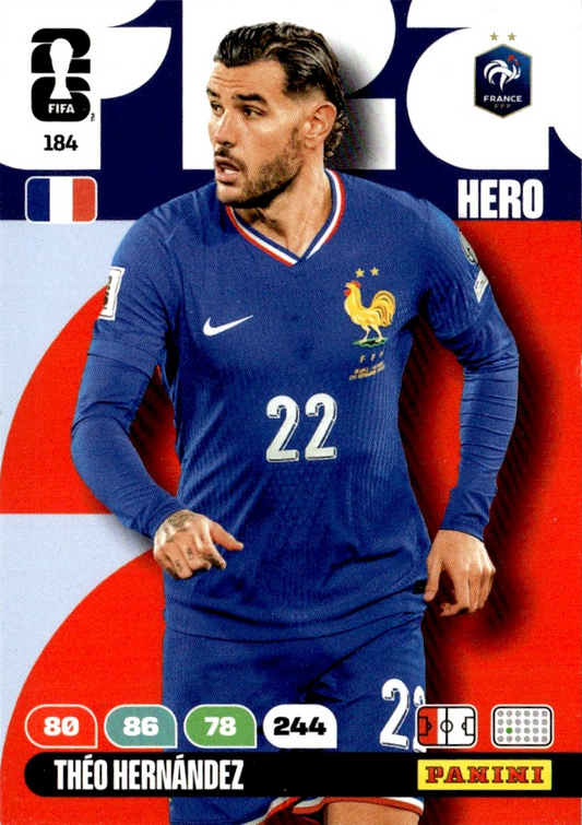 Théo Hernández - Hero - Adrenalyn XL FIFA World Cup 2026