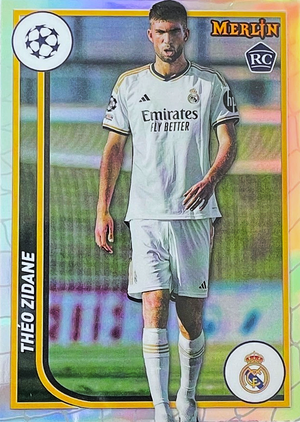 Théo Zidane (RC) - Refractor - Merlin UEFA Club Competitions 23/24