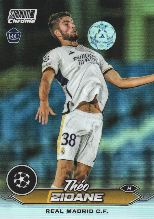 Théo Zidane (RC) - Stadium Club Chrome UEFA Champions League 23/24