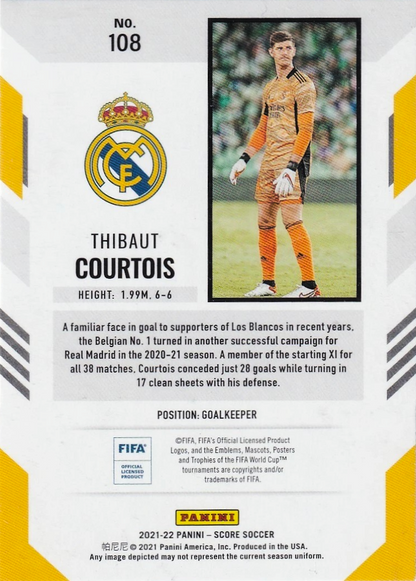 Thibaut Courtois - Score Scocer 21/22