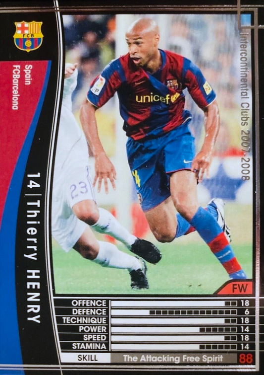 Thierry Henry - Intercontinental Clubs - WCCF 07/08