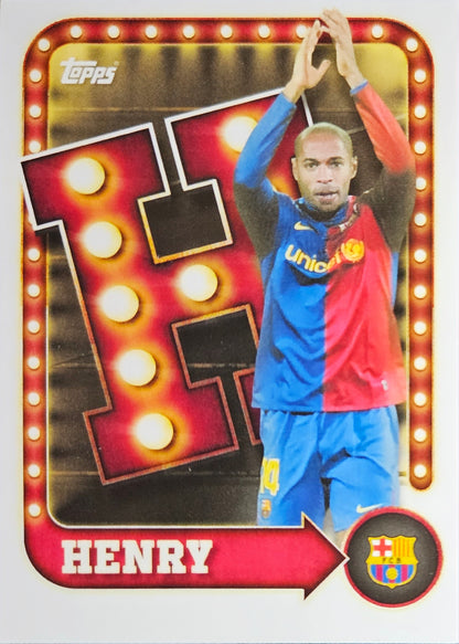 Thierry Henry - Name in light - Barcelona Collector Tin 25/26