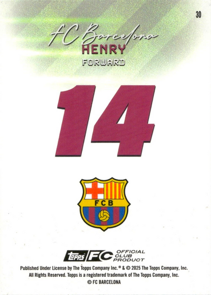 Thierry Henry - Team Set Barcelona 25/26
