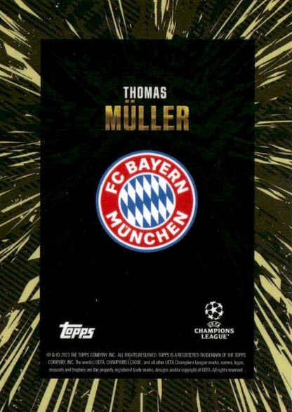 Thomas Müller - Topps Gold UEFA Club Competitions 23/24