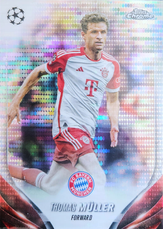 Thomas Müller - Pulsar - Topps Chrome UEFA Club Competitions 23/24