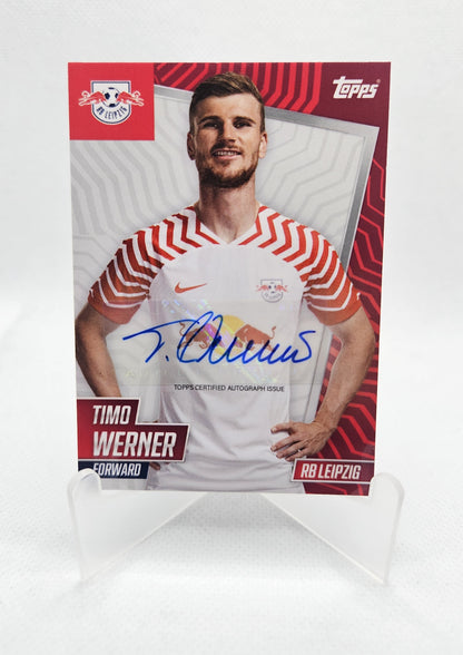 Timo Werner - Autógrafo original - Team Set RB Leipzig 23/24