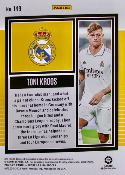 Toni Kroos - Score LaLiga 22/23