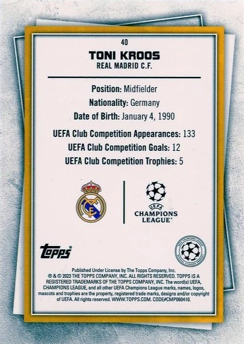 Toni Kroos - SuperStars 22/23