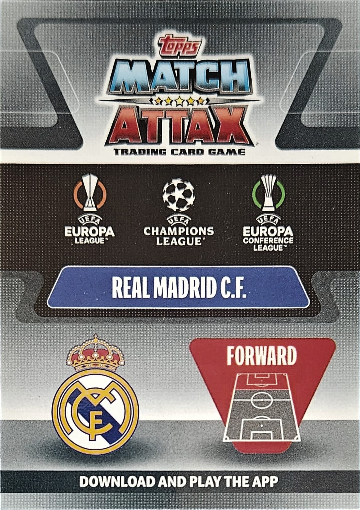 Vini Jr. - Topps Chrome Match Attax UEFA Champions League 21/22