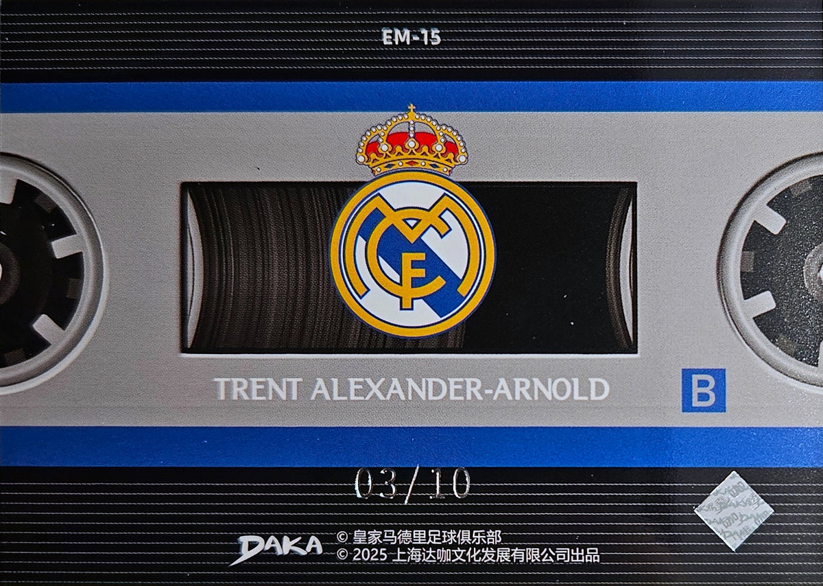 Trent Alexander-Arnold /10 - Top Audience Real Madrid 25/26