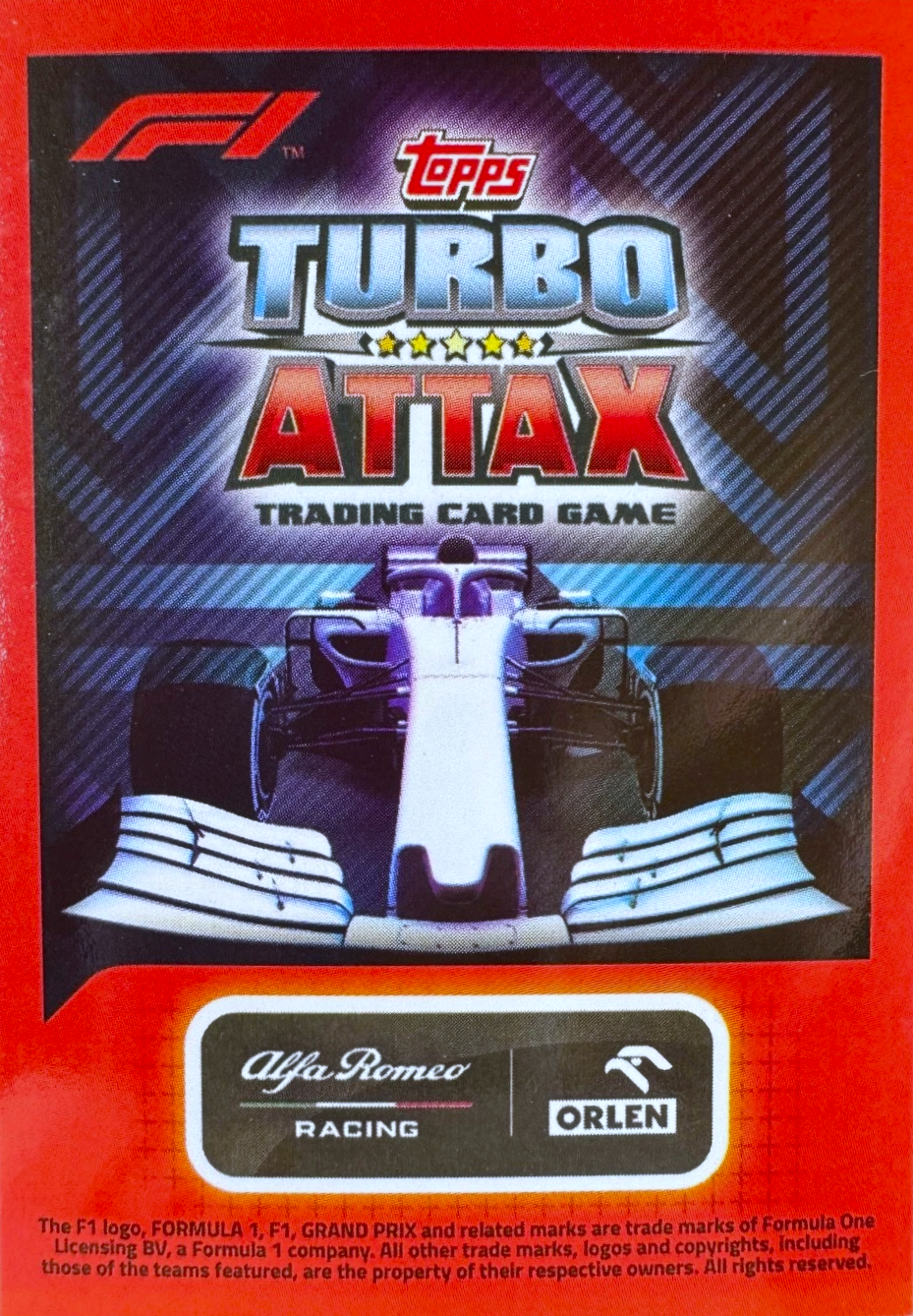 Kimi Räikkönen - Gold Race Winner - Turbo Attax Formula 1 2020