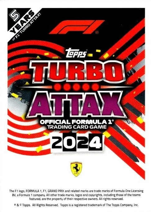 Carlos Sainz - Sprinter Superstar - Turbo Attax Formula 1 2024