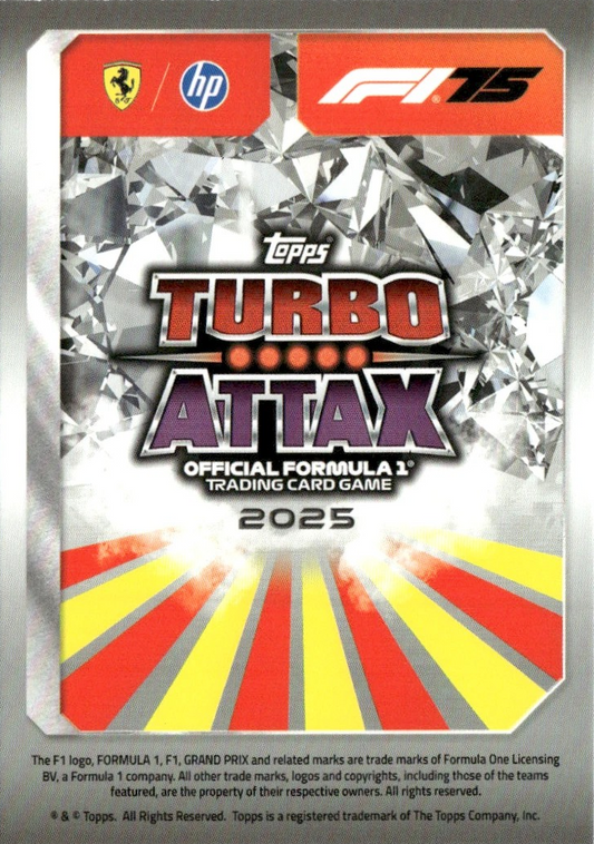 Lewis Hamilton - Icons of the Grid Pink - Turbo Attax Formula 1 2025