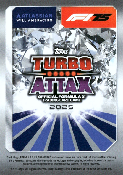 Carlos Sainz - P.S.A - Turbo Attax Formula 1 2025