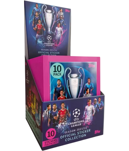 UEFA Champions League 2021-22 - Caja con 50 sobres