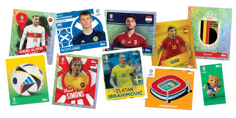 UEFA EURO 2024 Germany - Sticker Tin