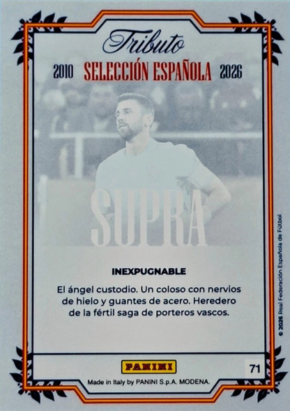Unai Simón - Supra - Tributo "Vamos Campeones" Selección Española 2010-2026