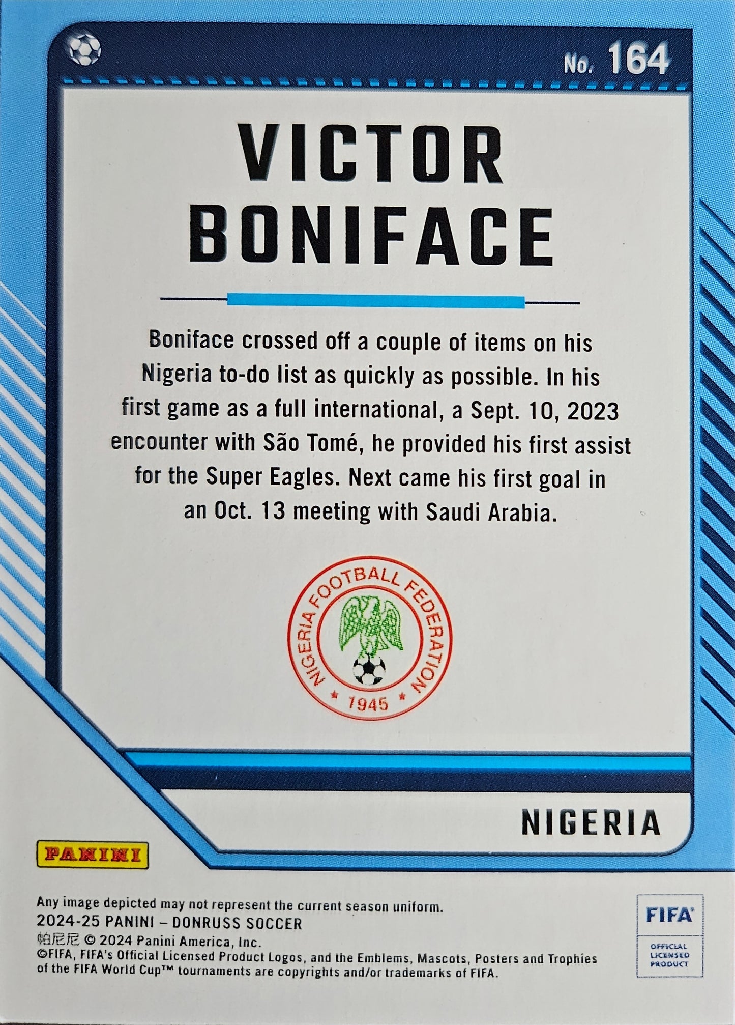 Victor Boniface - Donruss Soccer 24/25