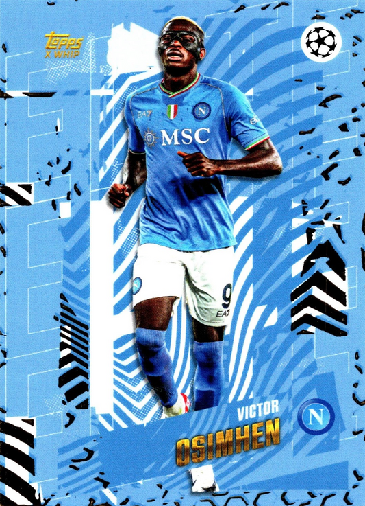 Victor Osimhen - Elite - Topps Gold UEFA Club Competitions 23/24