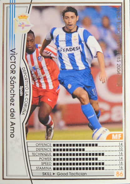 Víctor Sánchez - European Clubs - WCCF 04/05