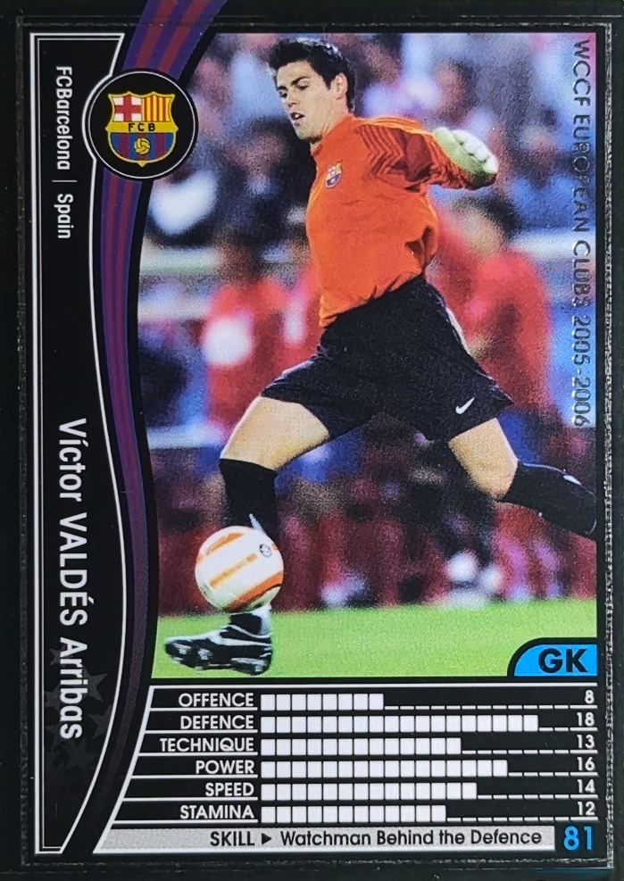 Víctor Valdés - European Clubs - WCCF 05/06
