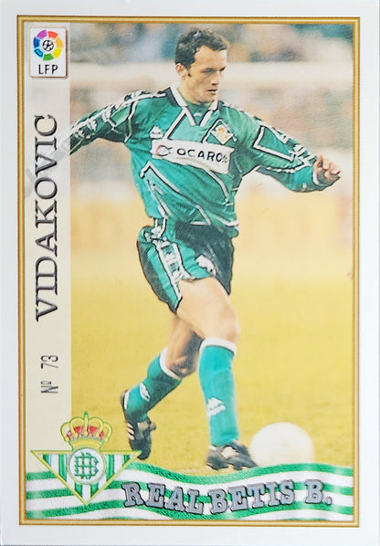 Vidakovic - Las Fichas de la Liga 97/98