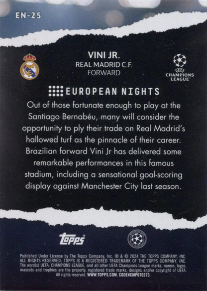 Vini Jr. - European Nights - UEFA Club Competitions 23/24