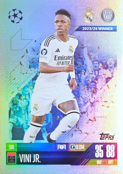 Vini Jr. - Match Attax UEFA Club Competitions 24/25