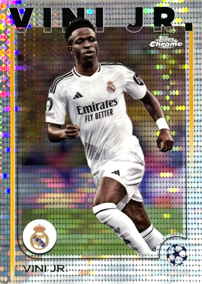 Vini Jr. - Refractor Pulsar - Topps Chrome UEFA Club Competitions 25/26