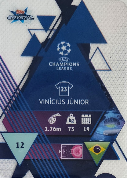 Vinícius Júnior - Topps Crystal UEFA Champions League 19/20