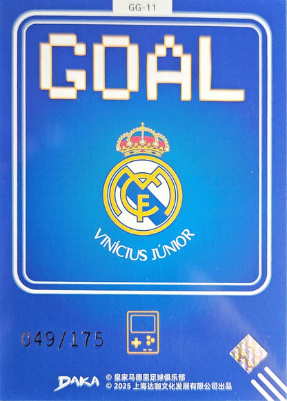 Vinícius Júnior /175 - Gameboy - Top Audience Real Madrid 24/25