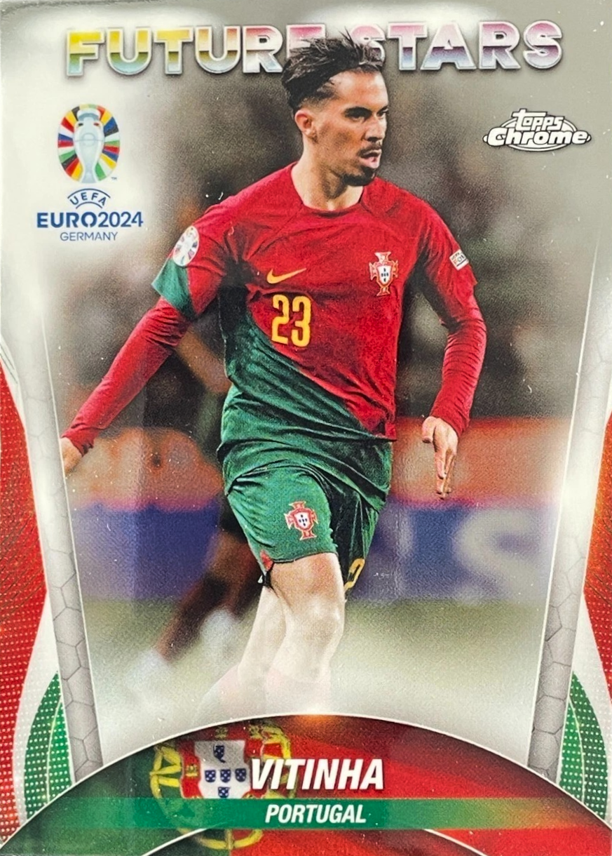 Vitinha - Future Stars - Topps Chrome EURO 2024 Germany