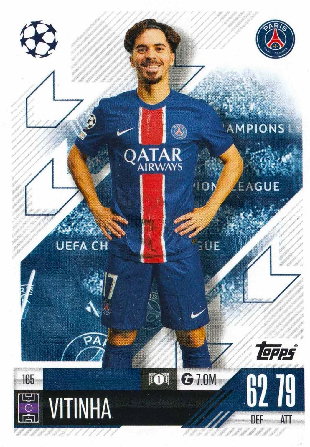 Vitinha - Match Attax UEFA Club Competitions 24/25