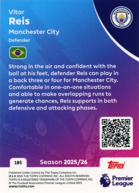 Vitor Reis (RC) - Topps Premier League 2026