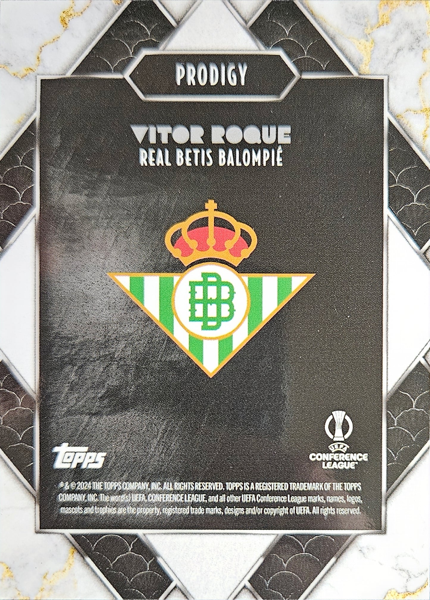 Vitor Roque - Prodigy - Topps Deco UEFA Club Competitions 24/25