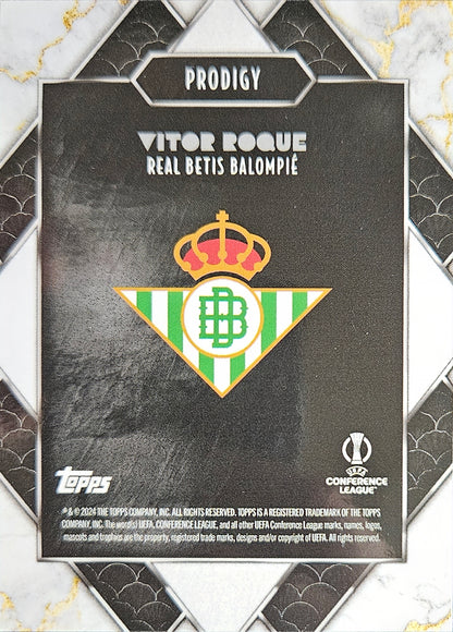 Vitor Roque - Prodigy - Topps Deco UEFA Club Competitions 24/25