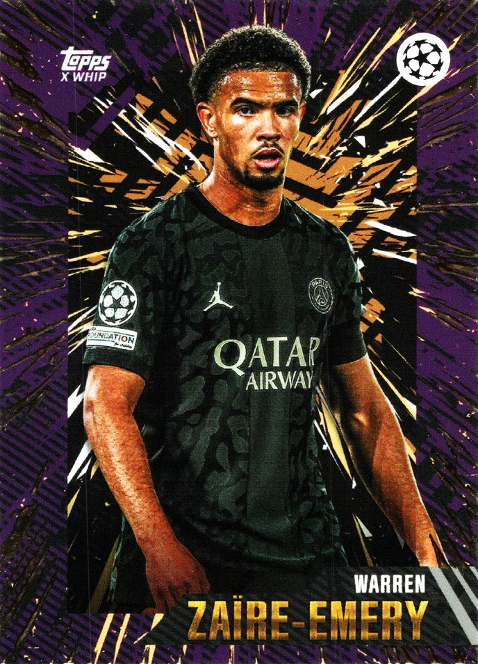 Warren Zaïre-Emery - Topps Gold UEFA Club Competitions 23/24