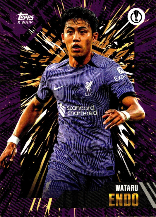 Wataru Endo - Topps Gold UEFA Club Competitions 23/24