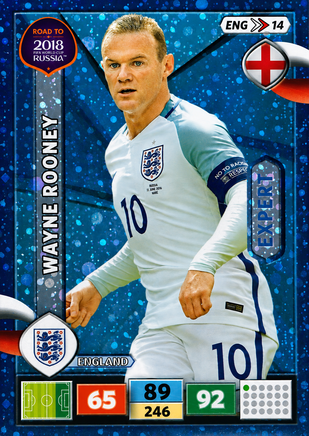 Wayne Rooney - Expert - Adrenalyn XL Road to FIFA World Cup Russia 2018