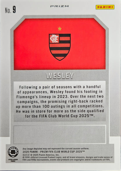 Wesley (RC) - New Era Refractor - Prizm FIFA Club World Cup 2025